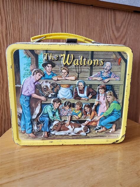 waltons metal lunch box for sale 